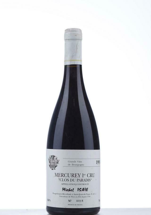 (image for) Michel Isaie MERCUREY CLOS DU PARADIS 1993